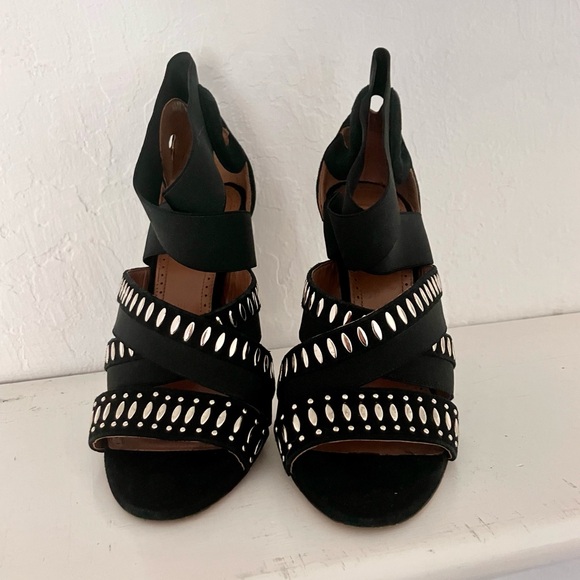 Black Alaia Paris Heels - Picture 3 of 14